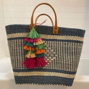 Mar Y Sol Raffia Tote